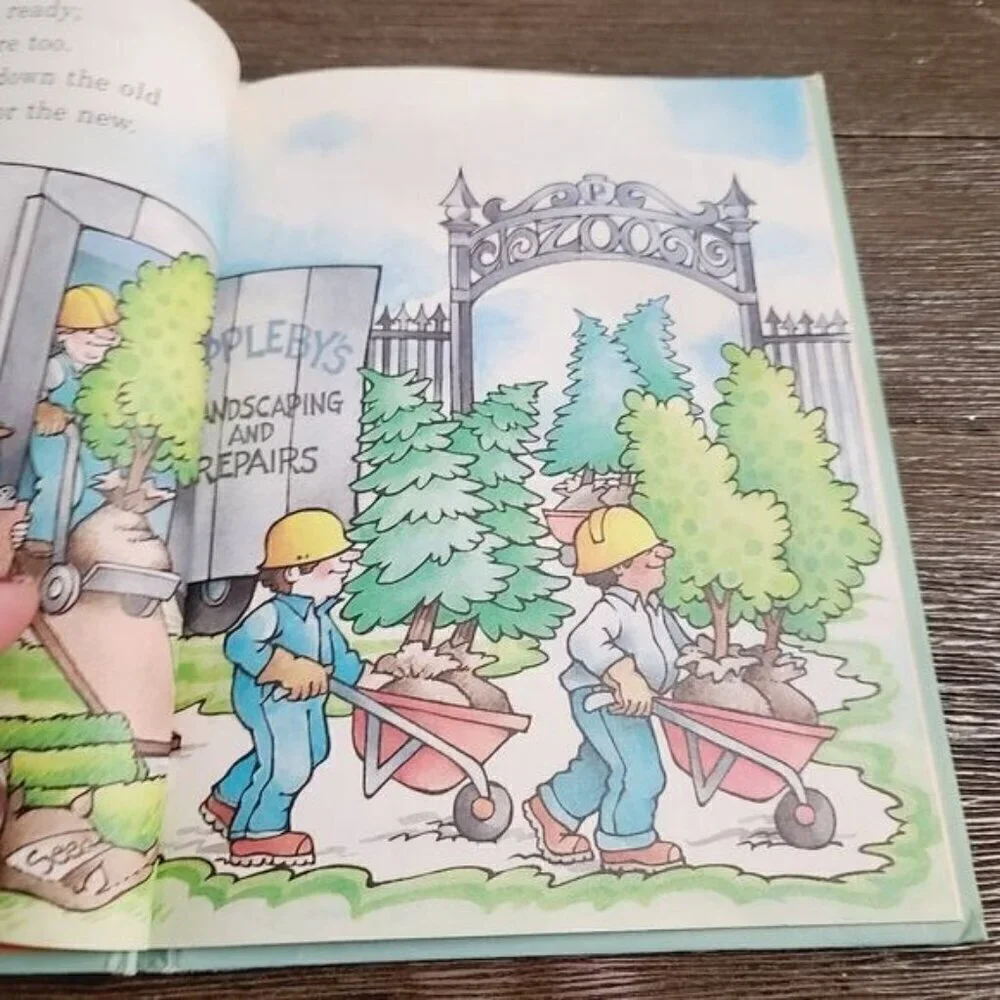 Vintage 80s 1983 Where Will The Animals Stay? Parents Magazine Children's Book